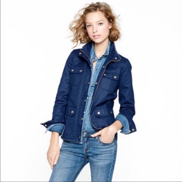 J. Crew Downtown Field Jacket - Picture 1 of 10